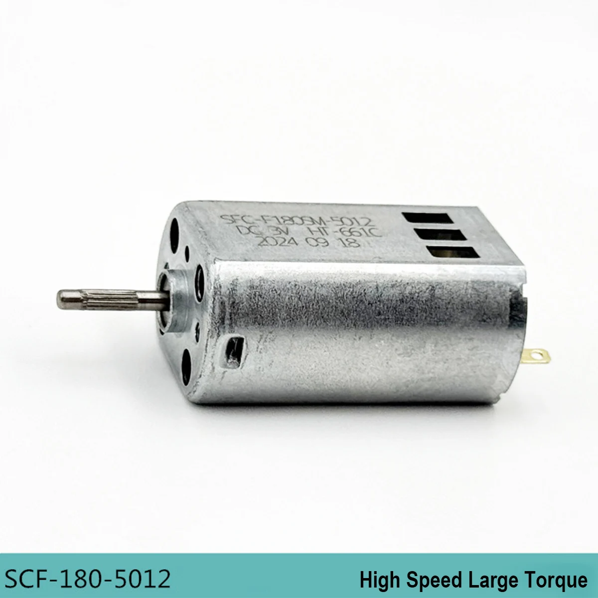 SCF-180-5012 Mini 180 Motor DC 3V 3,7 V 44000RPM cepillo de carbono de alta velocidad Motor magnético fuerte DIY RC juguete coche barco modelo