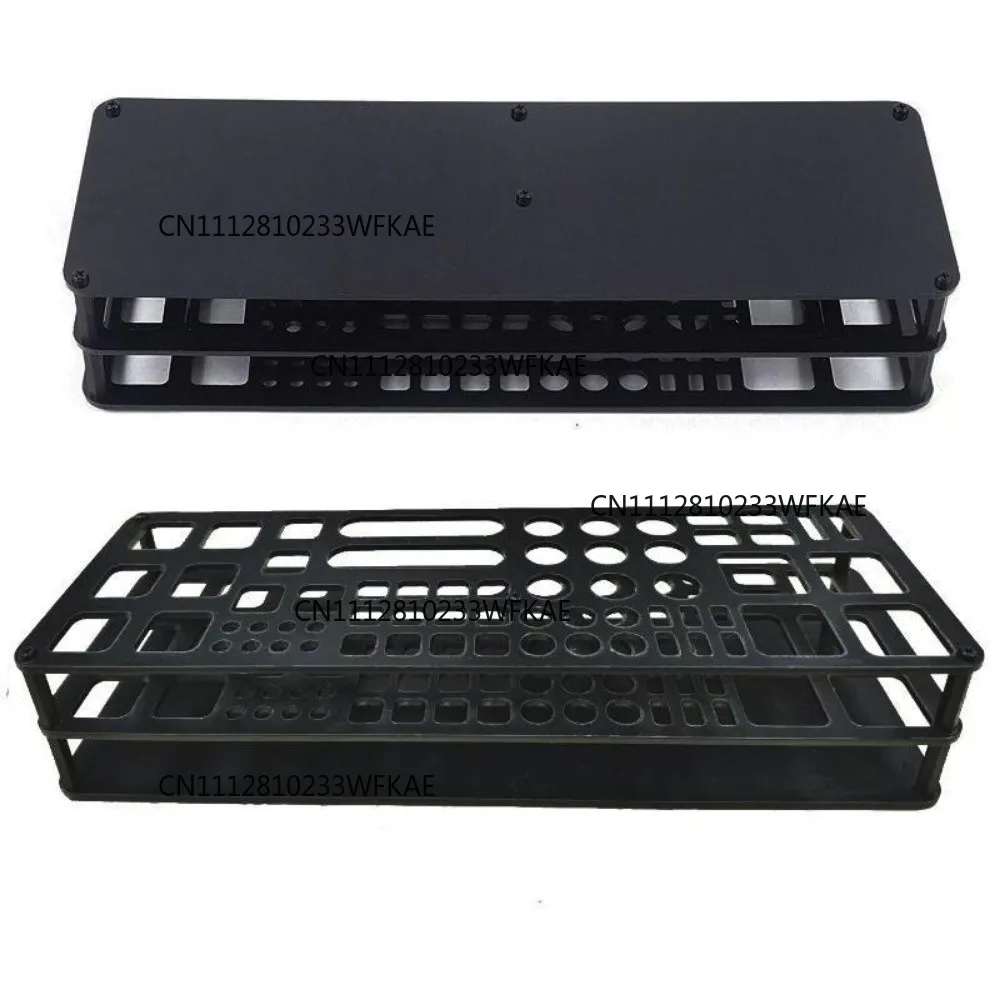New High Quality 63 Holes Screwdriver Storage Rack PP Durabl Screwdriver Organizers Three-layer Panel Design Tool Box