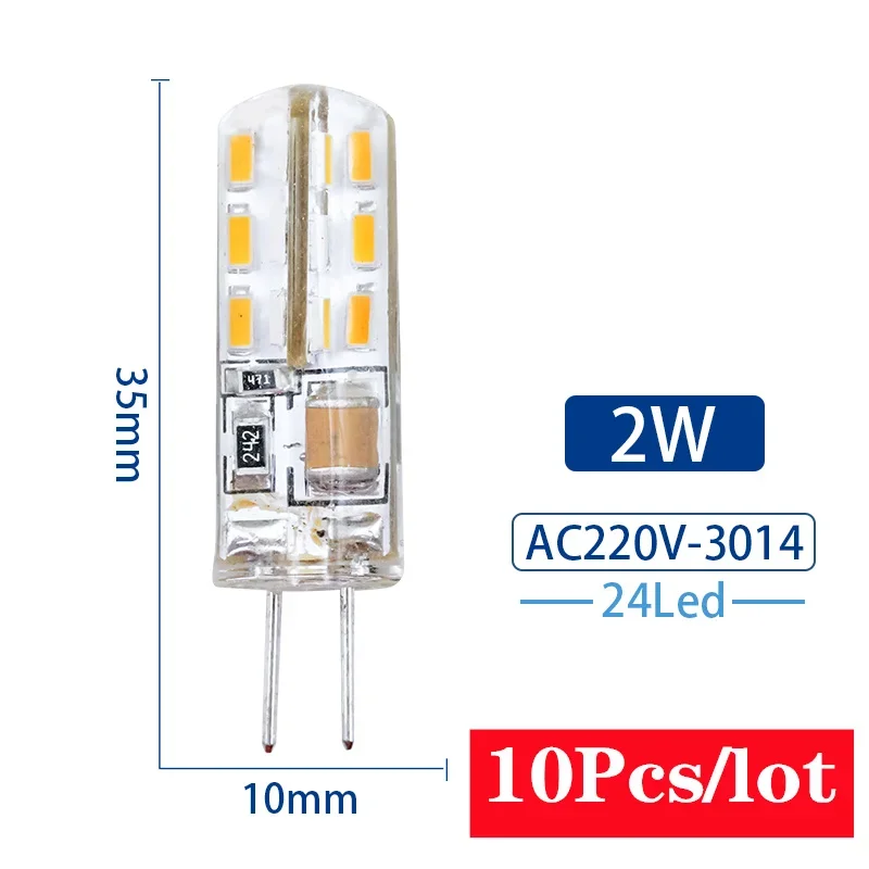 10 Teile/los G4 LED Glühbirne 2W 3W 4W 5W 7W 9W AC DC12V 220V Mais Lampe SMD2835 Scheinwerfer Kronleuchter Beleuchtung Ersetzen Halogen Lampe