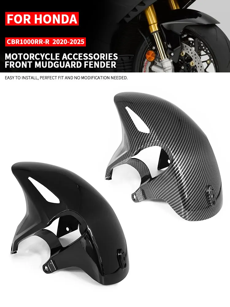 Garde-boue avant pour moto HODNA CBR1000RR-R 2020-2025 CBR1000RR R 20-25, aspect carbone