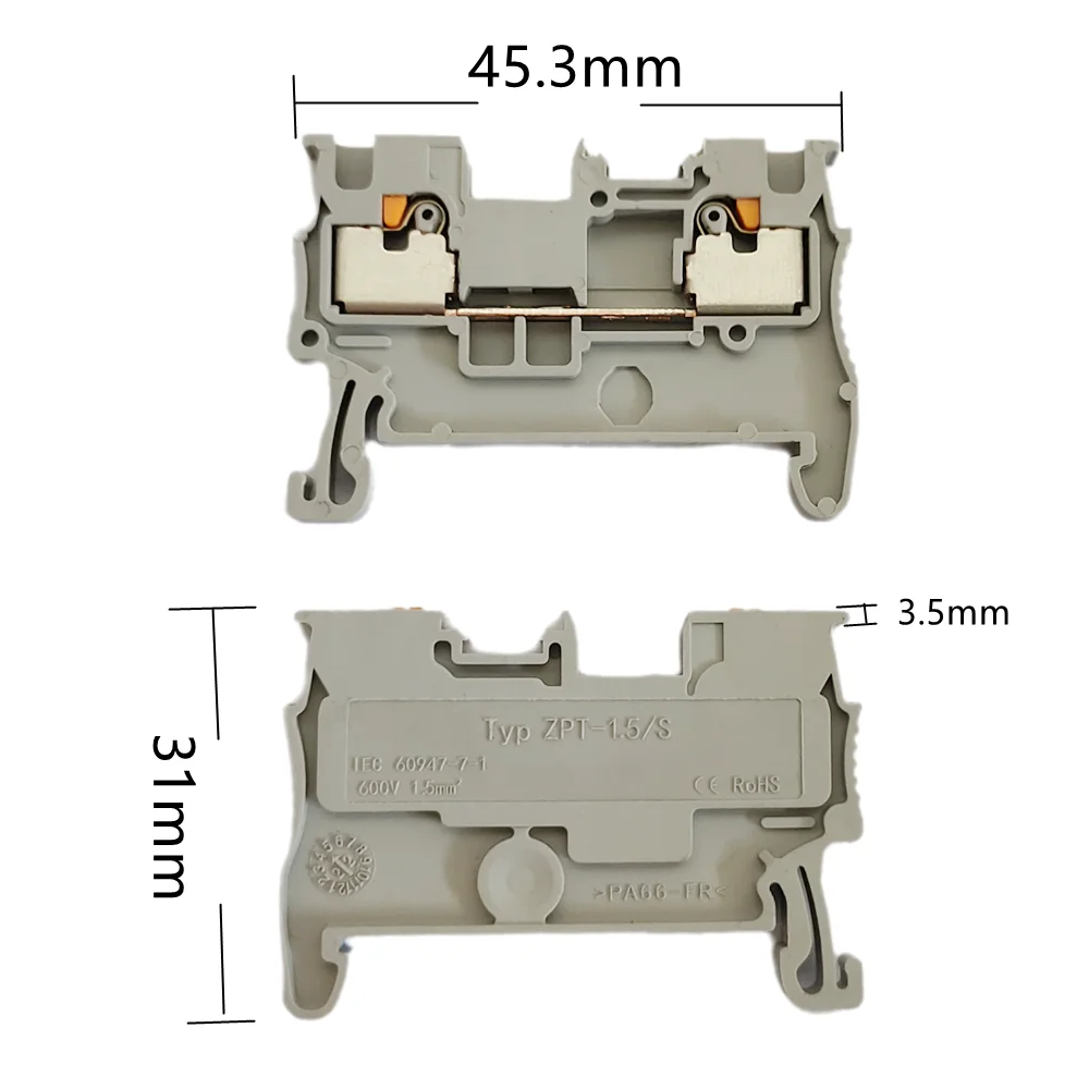 10PCS PT1.5 Screw Free Termina - đánh giá và giá Push Fit Connector