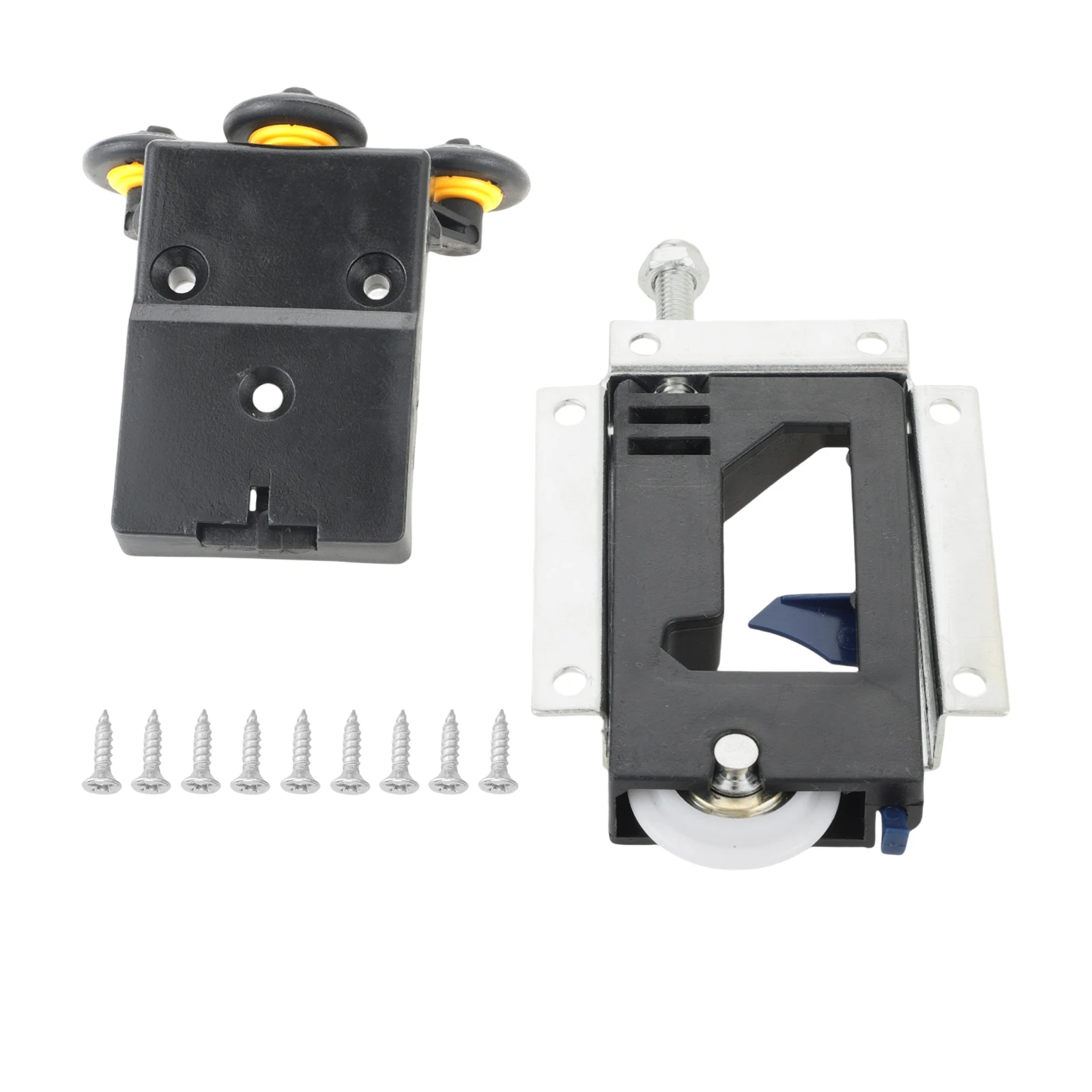 1Pc/Set Black Sliding Door Pulley Wheel Core Lower/Upper Wheel for Sliding Door Accessories Suitable for DIY Enthusiasts