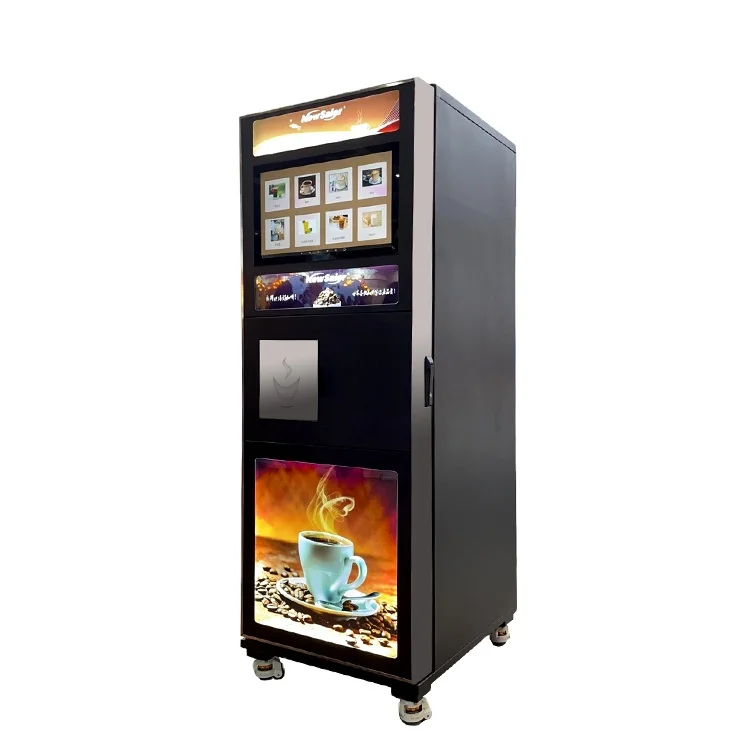 Smart Commercial Fully Automatic Instant Premix Powder Milk Tea Coffee Vending Machine