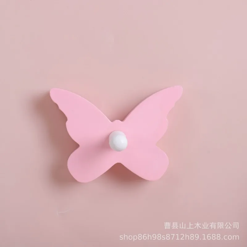 Minimalist Fresh Butterfly Hook, Girlish Heart, Bedroom Wall Decoration, Entrance Door Key