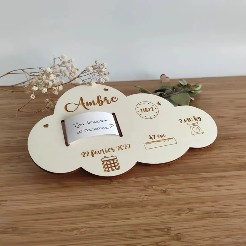 NONE Wooden Birth Bracelet 5