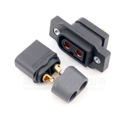 fixed male and female plug XT60NE-F gold-plated high current model aircraft ESC charging power plug connector