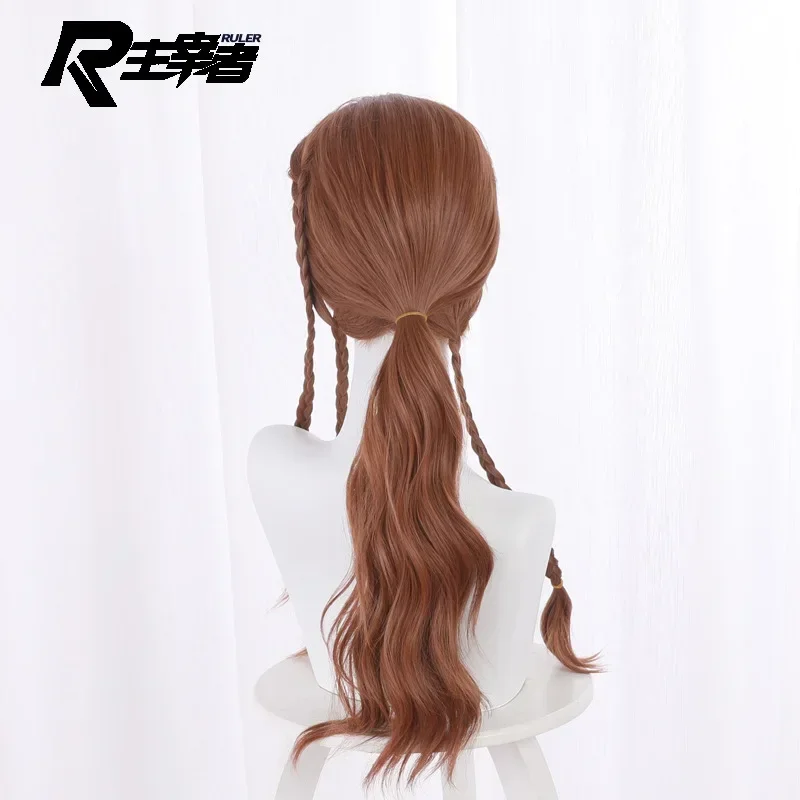 الأرملة السوداء تأثيري الباروكات ناتاشا رومانوف شعر مستعار قصير مجعد مختلط الأحمر البني مقاومة للحرارة الاصطناعية الشعر غطاء شعر مستعار مجاني