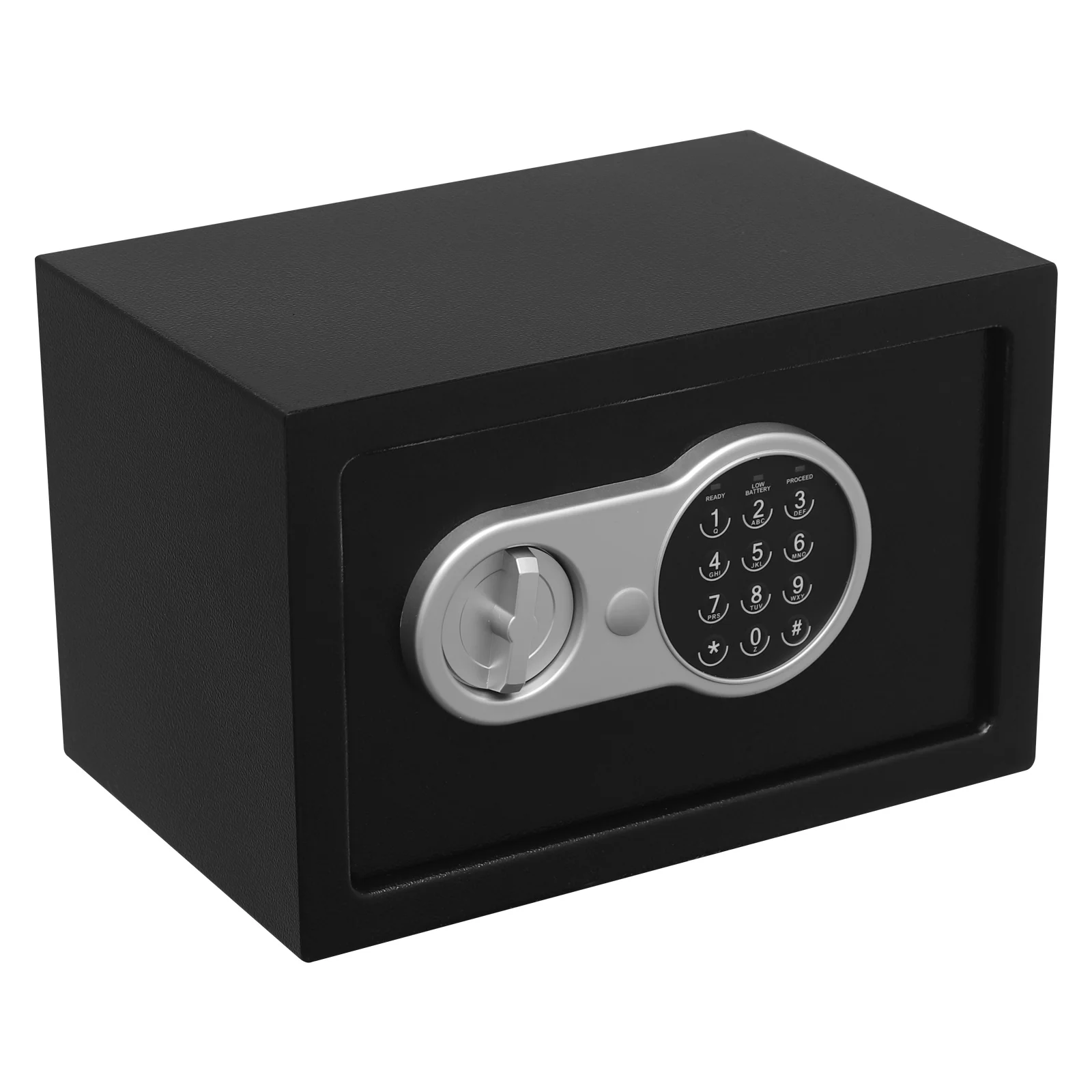 Steel Safe Deposit Box Digital Lock Safe Box with Keys 31*20*20cm