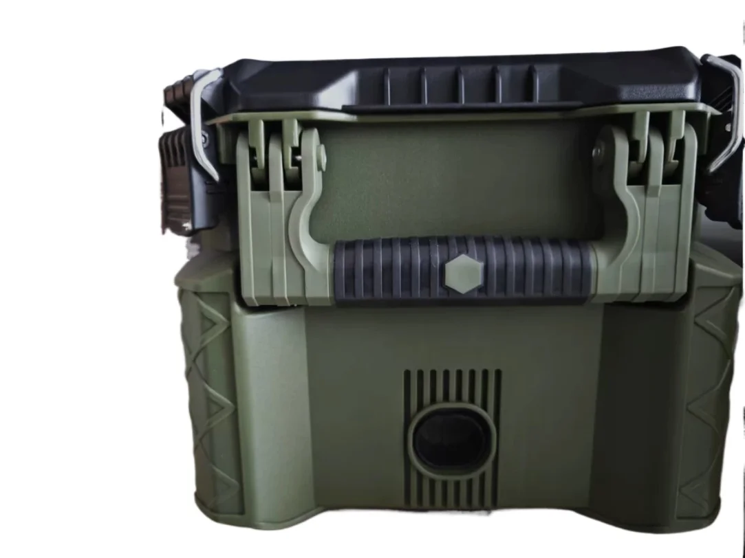 Toolbox Hardware Storage Box Combination Stacking Box Trolley Type Industrial Grade New Base Station Type Hand Pull Large Box
