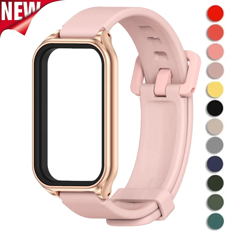 Strap For Xiaomi Smart Band 8 Active Bracelet for Mi Band 8 Active Correa Watchband Wrist Strap Mi 8 Active Accessories