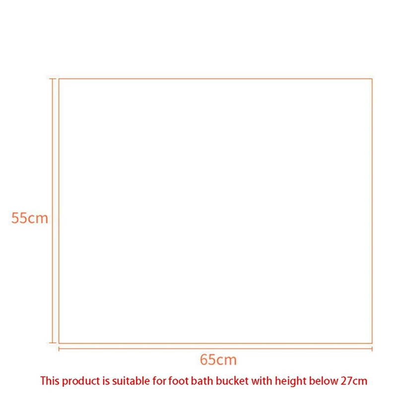 210Pcs Foot Care Tool Disposable Foot Tub Liners Bath Basin Bags For Feet Pedicure Foot Detox SPA Preservation Tools