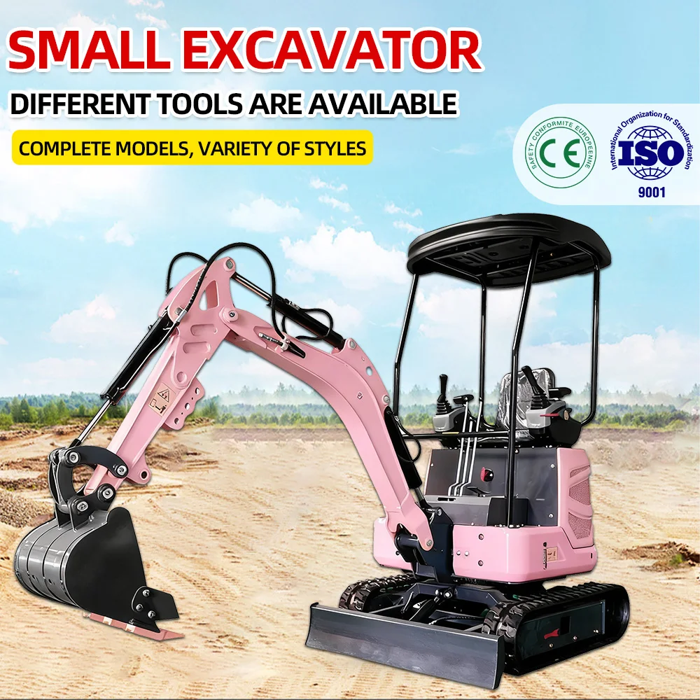 

1.5 Ton Mini Crawler Excavator 2 Ton Euro5 Excavation Equipment Epa Mini Excavator Wholesale Micro Digger Suitable For Various