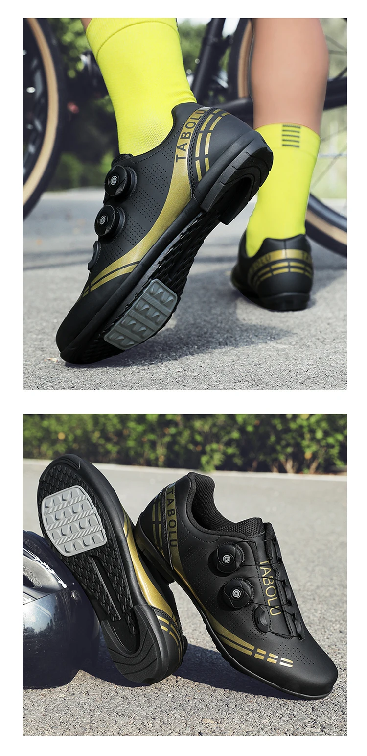 Professionelle MTB Mountainbike-Schuhe für Herren, Atmungsaktive SPD-Rennradschuhe, Damen SPD-Klickschuhe für Radfahren – Detail 31