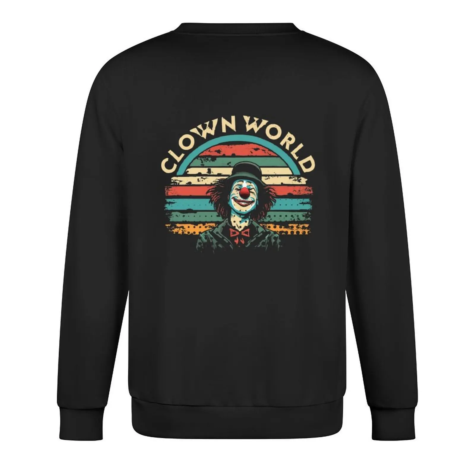 Clown World Pullover korean clothes men's coat men's sweat-shirt set korean autumn clothes autumn sweatshirt
