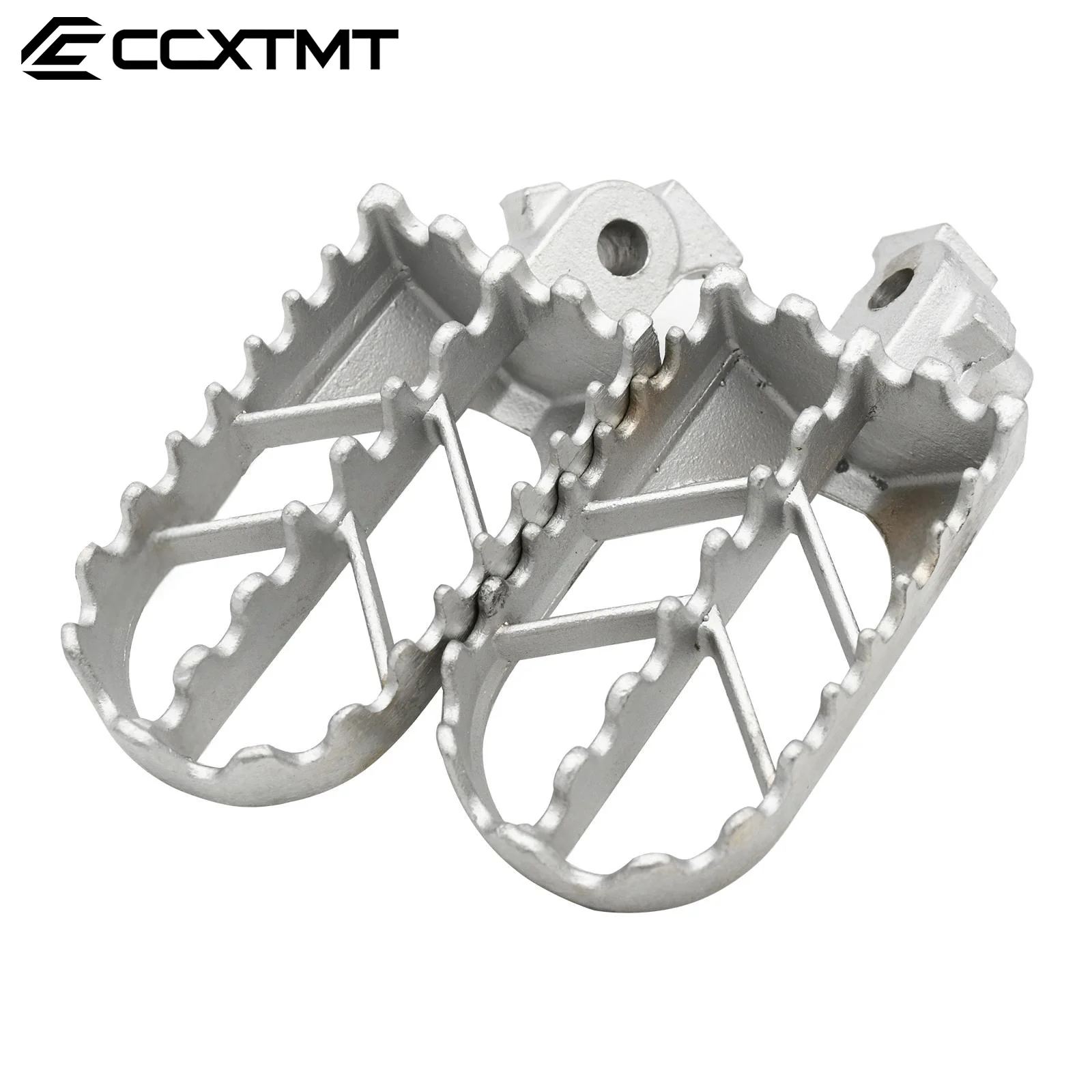 Stainless Steel Motorcycle Foot Peg Rest Pedal Footpegs For Honda CRF50 XR50 XRF70 CRF70 CRF100F Motocross Dirt Bike Universal