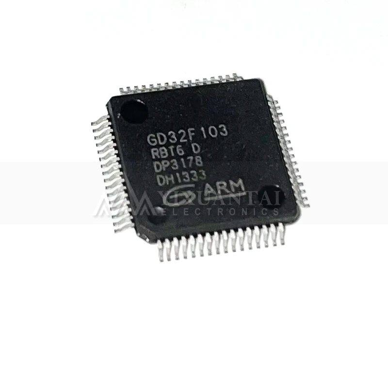 

10pcs/lot new original GD32F103RBT6 GD32F103RBT6 LQFP-64 32-bit microcontroller GD32F103