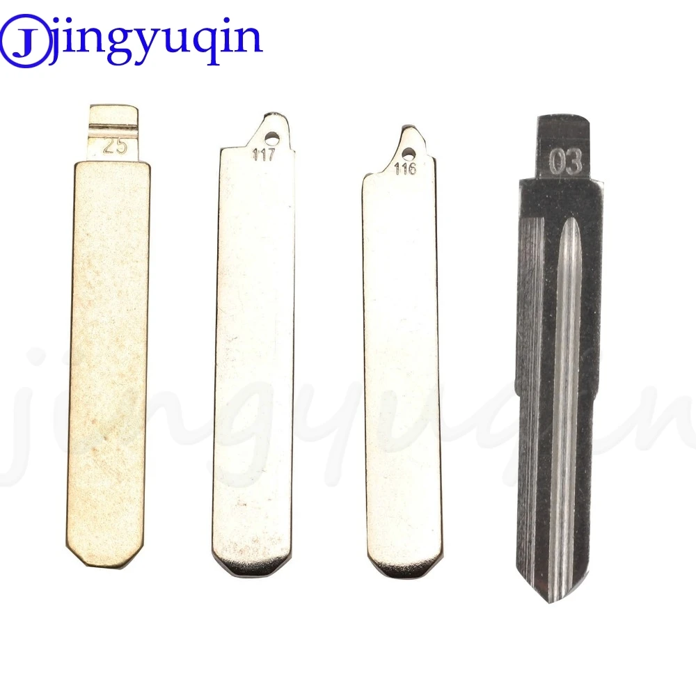 

jingyuqin Metal Blank Uncut Flip KD VVDI JMD Remote Key Blade for Honda Accord Fit City New Odyssey