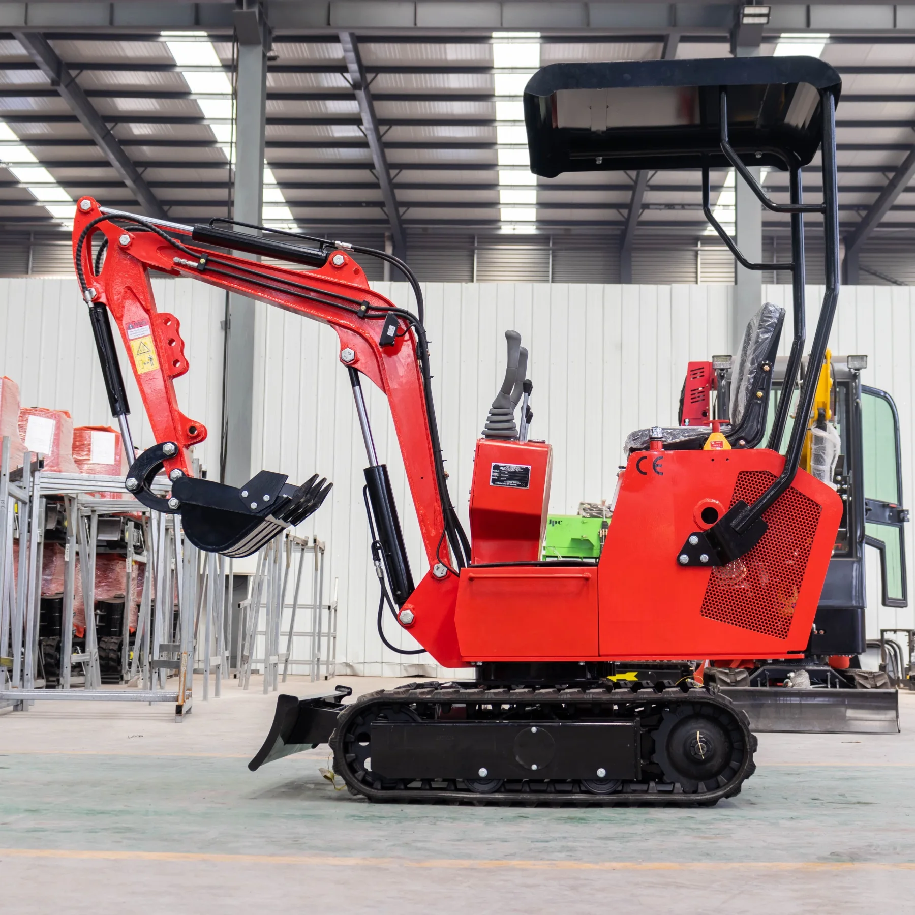 1Ton Excavator Mini Bagger Hydraulic System Excavators EPA EURO5 Engine Digger Customize Construction Tools Multifunctional