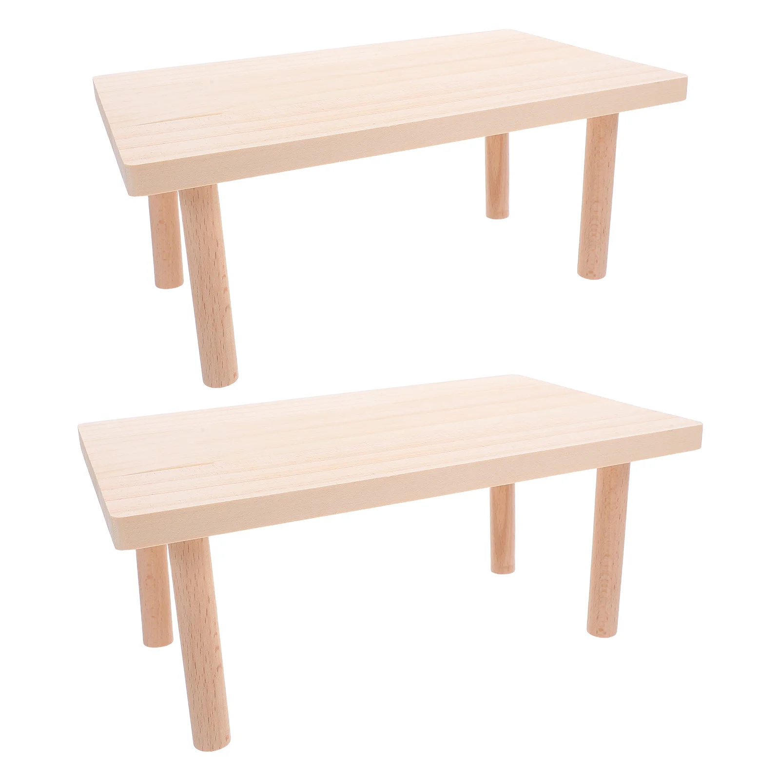 

2Pcs Hamster Cage Divider Premium Wooden Platform for Climbing Playing Exploring Small Pet Exercise Equipment Landscape Stand