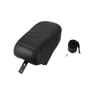 Black Motorcycle Passagier Rücksitz, PU-Leder-Pillon-Kissen, Harley Sportster Iron 883 XL883n 2016-2022 8 Hauptverkaufslyder - №4