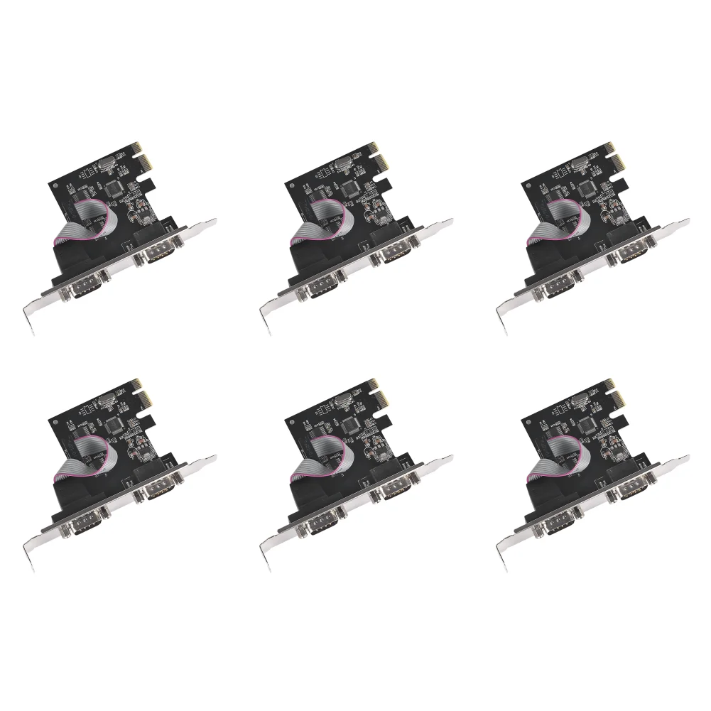 

Карта расширения промышленного управления PCI-Express с двумя последовательными портами RS232