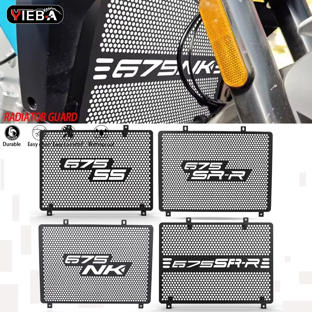

2025 Motorcycle Radiator Guard Grille Protector Cover For CFMOTO CF MOTO 675SR-R 675NK 675SS 675 SR 675SR-S NK 675 2024 - 2026
