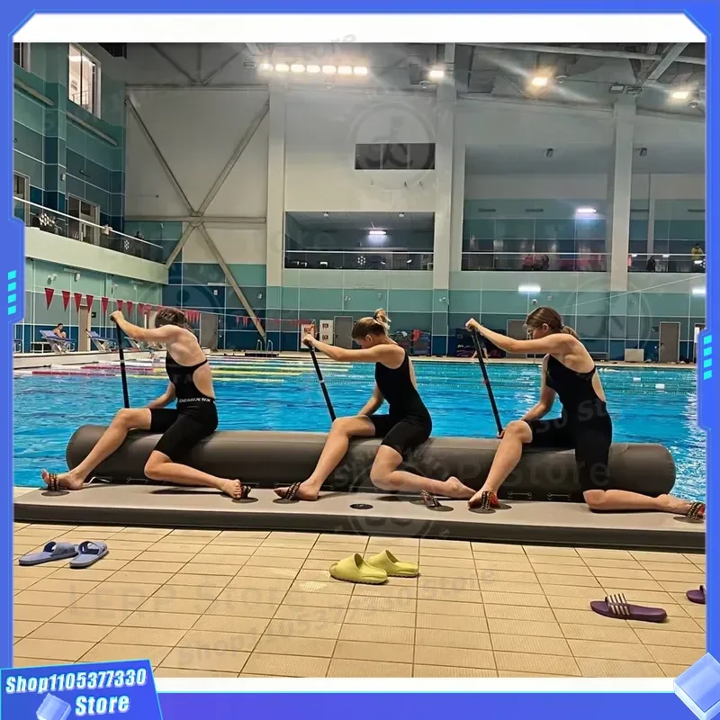 Customizable Portable Inflatable Rowing Device for Swimming Pool Indoor Water Sports Equipment Emulator Fitness Training Gear