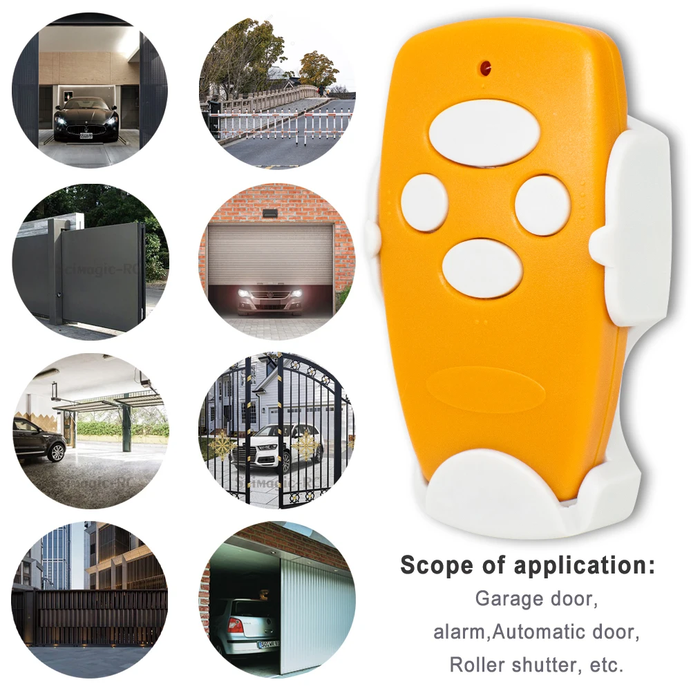 6 Stile DOORHAN Garagentor-Fernbedienung für alle DOORHAN Barrier Gate-Sender Doorhan 433 MHz Schlüsselanhänger