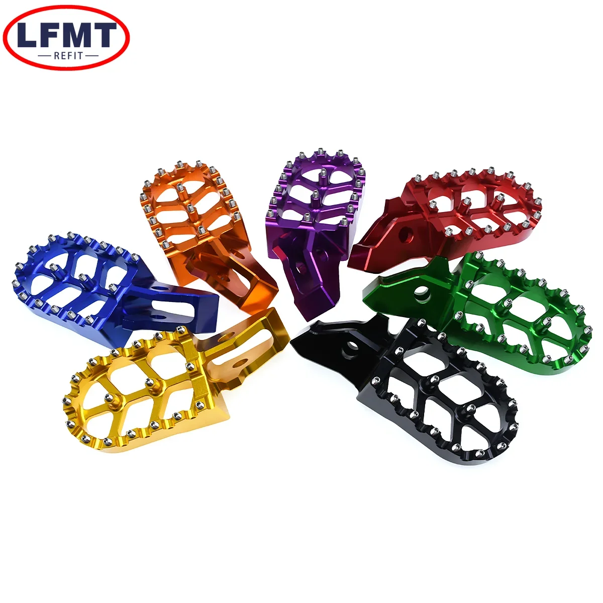 2023 veículo elétrico off-road motocicleta cnc footpegs pé pegs descansa pedais para sur-ron ultra abelha peças de bicicleta elétrica