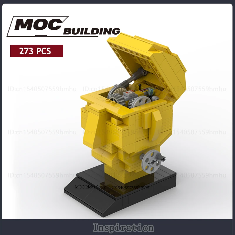 MOC Building Blocks GBC Module Miniature Inspiration Automaton DIY Assembly Technology Bricks Creative Toys Collection Gifts