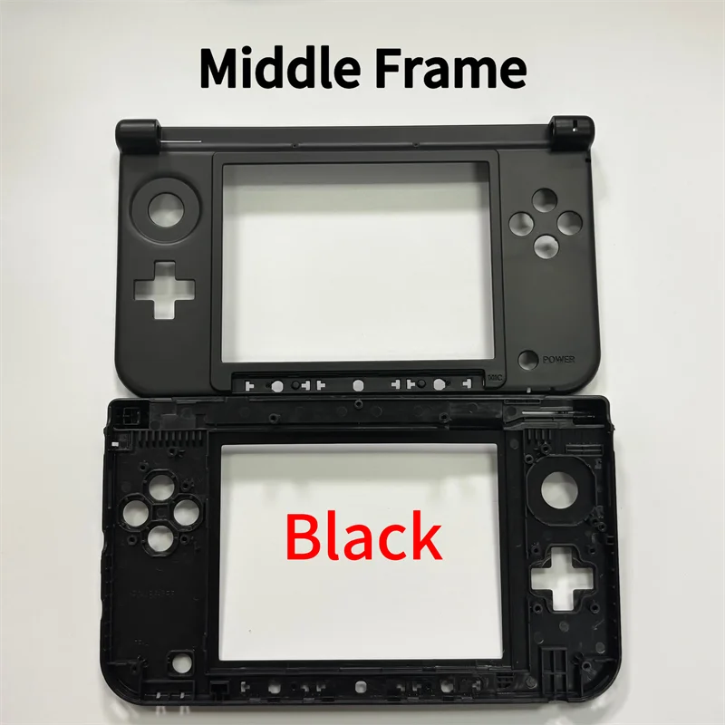 Replacement Middle Plastic Frame for 3DS XL Housing for 3dsxl Case