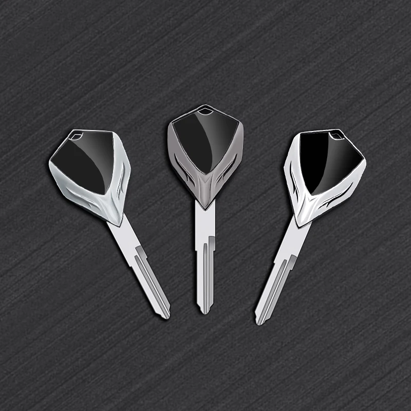 Uncut Blank Motorcycle Key FOR CFMOTO XO Papio Full Series CF125-8 Racing Driver CF125-10 Adventurer Motorbike Key Accessories
