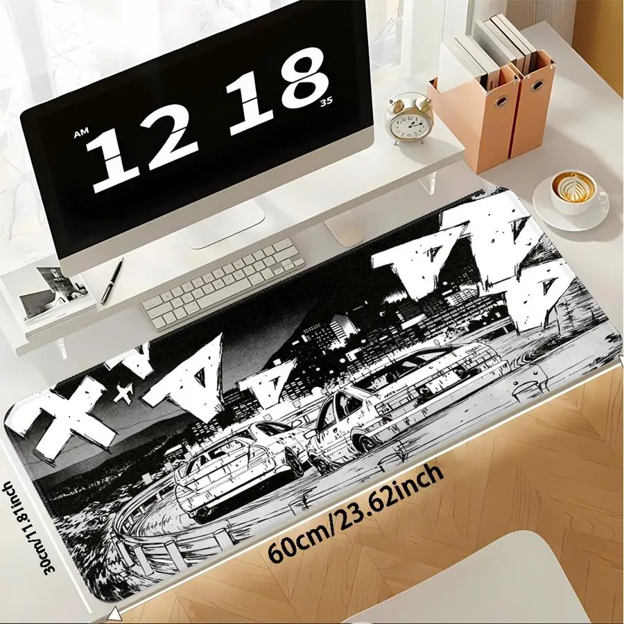 Anti slip Mouse Pad Desk accessories Computer Laptop Pad Game Console Pad Keyboard Mouse Pad office Pad Hot Anime I-Initial D