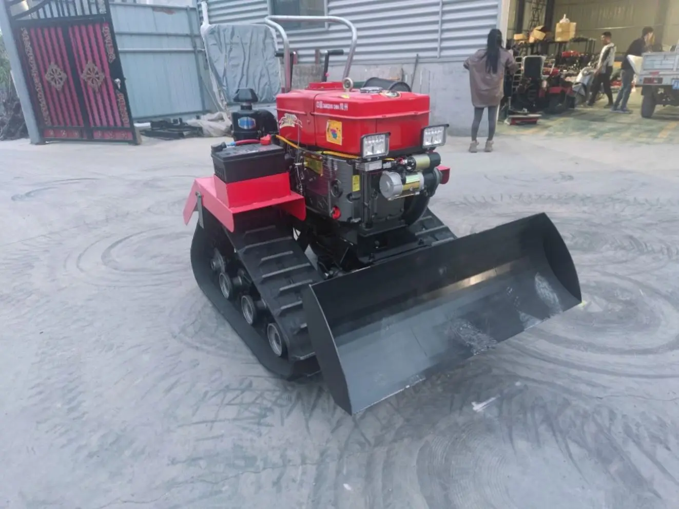 Agricultural implements and equipment Track rotary tiller prices and various implements for sale