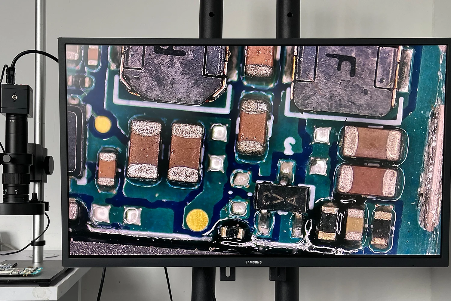 Einstellbares 180X 120X 300X 200X 130X Zoom C-Mount-Objektiv 0,7X~4,5X Vergrößerung 25mm für HDMI USB Industrie-Videomikroskopkamera – Detail 30