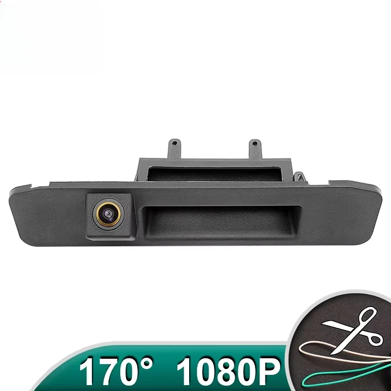 AHD 1080P Car Rear View Trunk Handle Camera For Mercedes Benz ML350 W176 W205 X156 GLK X204/200 /260 /300 C Class C202 C250D CLA