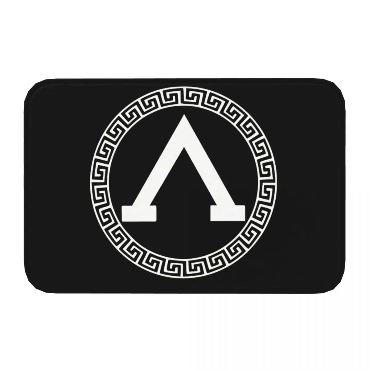 Spartan Shield Meme Y2K Non-Slip Carpet Doormat Bedroom Bath Mat Welcome Decoration Rug