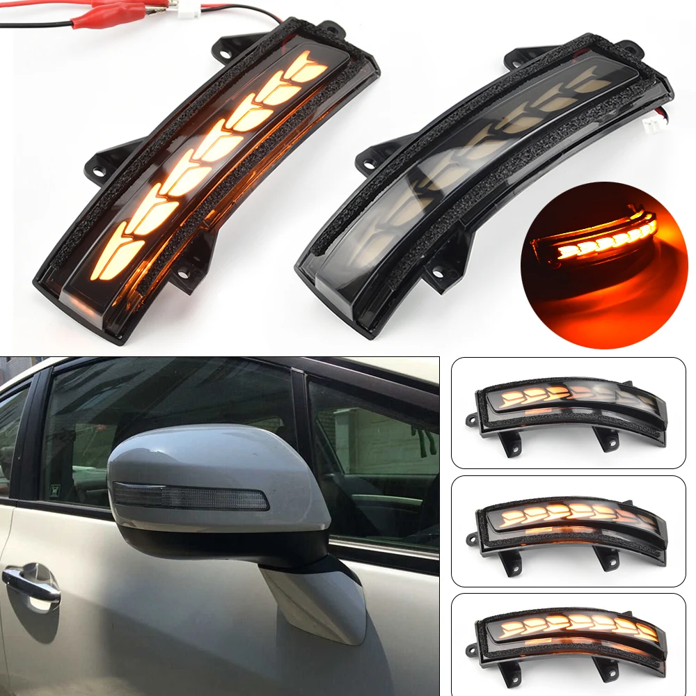 For Toyota Hilux Fortuner Innova 2016 2017 2018 2019 2020 2021 Dynamic LED Blinker Indicator sequential Turn Signal Light