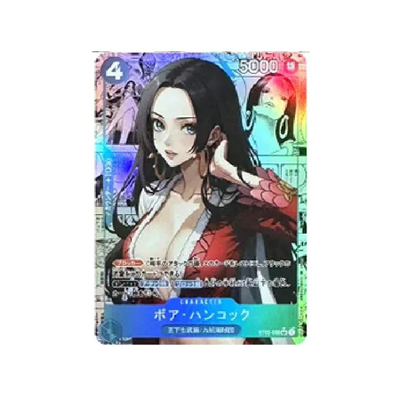 ONE PIECE Personaggi Anime Nico Robin Boa Hancock Fai da te fatto in casa abbronzante Regalo di compleanno di Natale Collezione Gioco di carte