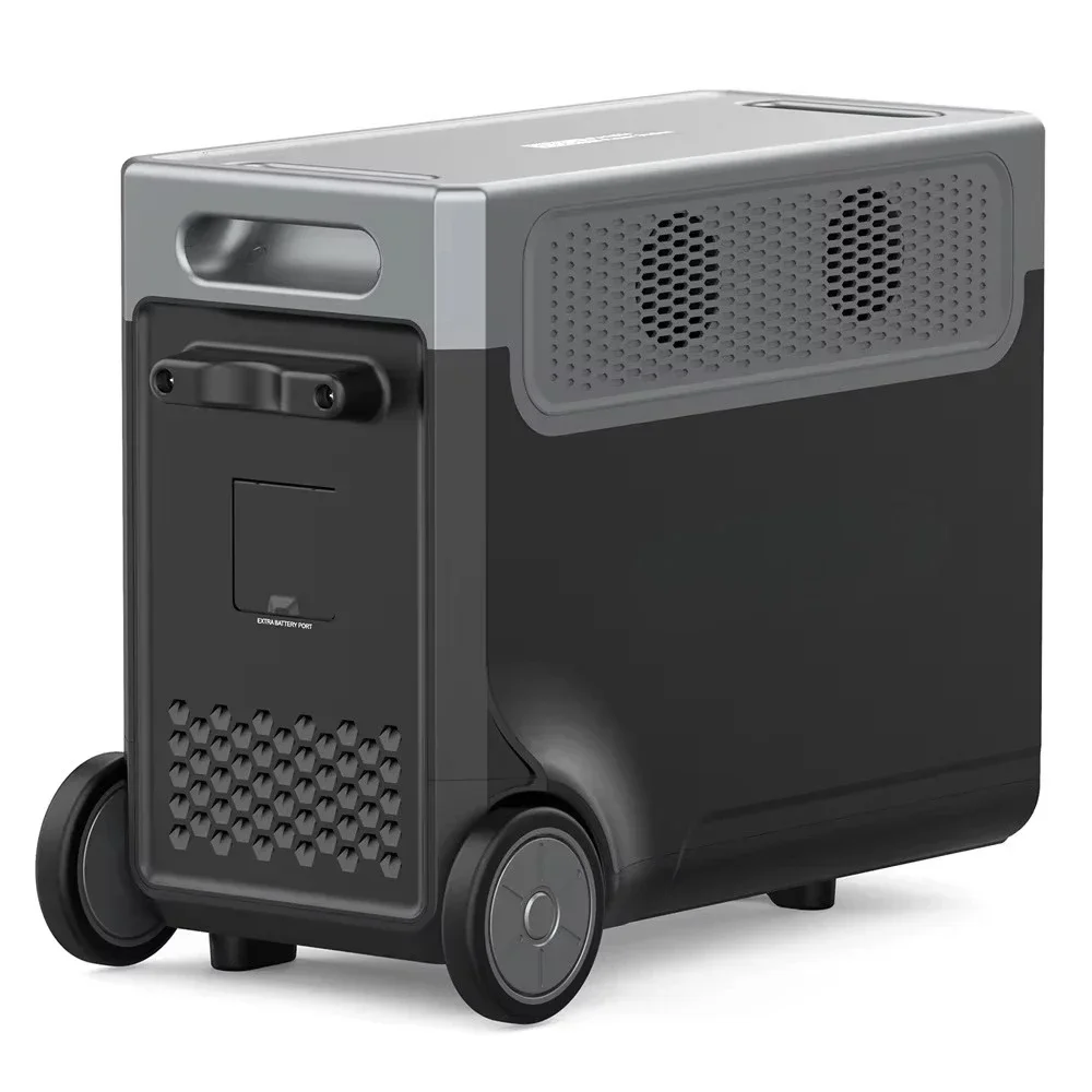 ポータブルソーラー発電機、家庭用緊急時用Lifepo4バッテリー搭載、ソーラーパネルによる充電対応の頑丈な電源装置