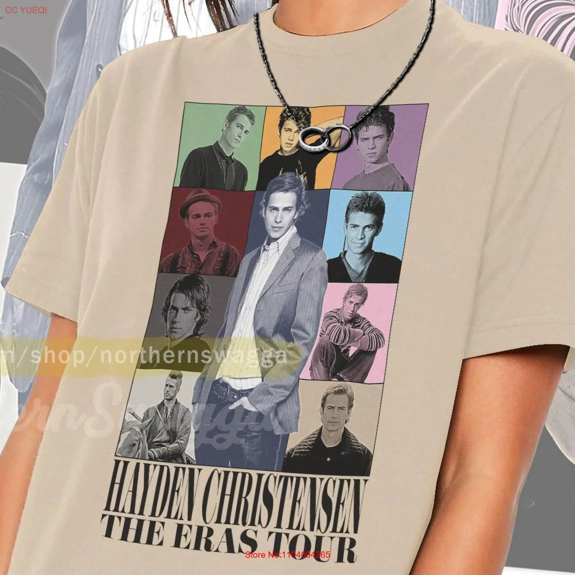 Hayden christensen tour shirt cool fan art t 90s poster 568 tee long or short sleeves