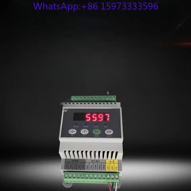 Digital Display Instrument KM01F Rail Mount Type RS485 4‑20mA for Industrial Control Equipment Replacement Spare Parts