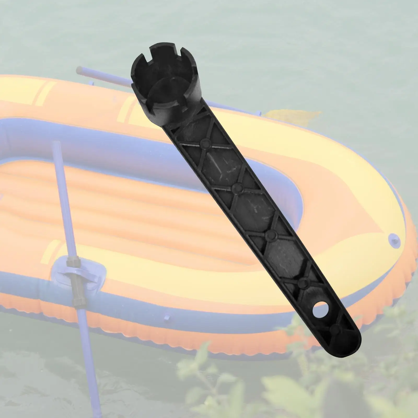 Air Valve Wrench Lever Professional 6 Hole Screw Comfortable Grip 6 Section for Inflatable Boat Dinghy Canoe Paddleboard Kayak