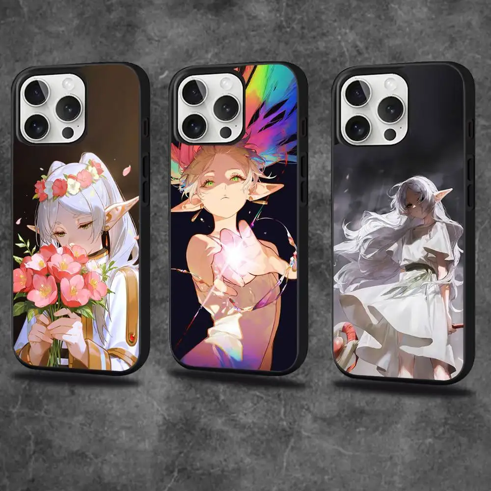 

Frieren japan girl anime Phone Case For iPhone 17,16,15,14,13,12,11,Pro,Max,Plus,Mini,SE4,E Magnetic Magsafe Wireless Charging