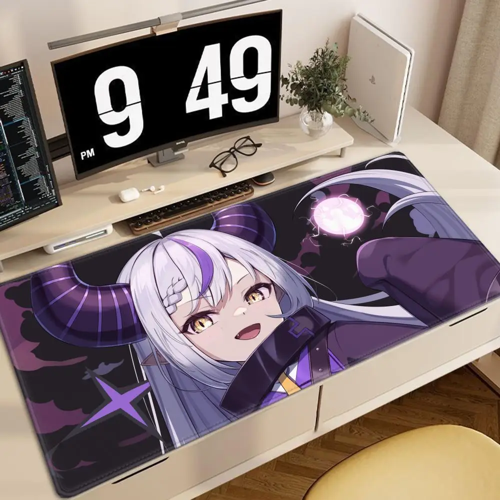 Large Keyboard Pad  Hololive La Darknesss Non-slip Rubber Mouse Pad Gaming Mousepad Laptop Mouse Carpet Game Table Mat