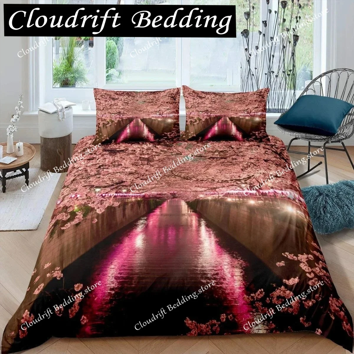 

Tokyo Duvet Cover Set Queen Size Capital Of Japan Bedding Set With Never Give Up Quote Japanese Culture Comforter Cover