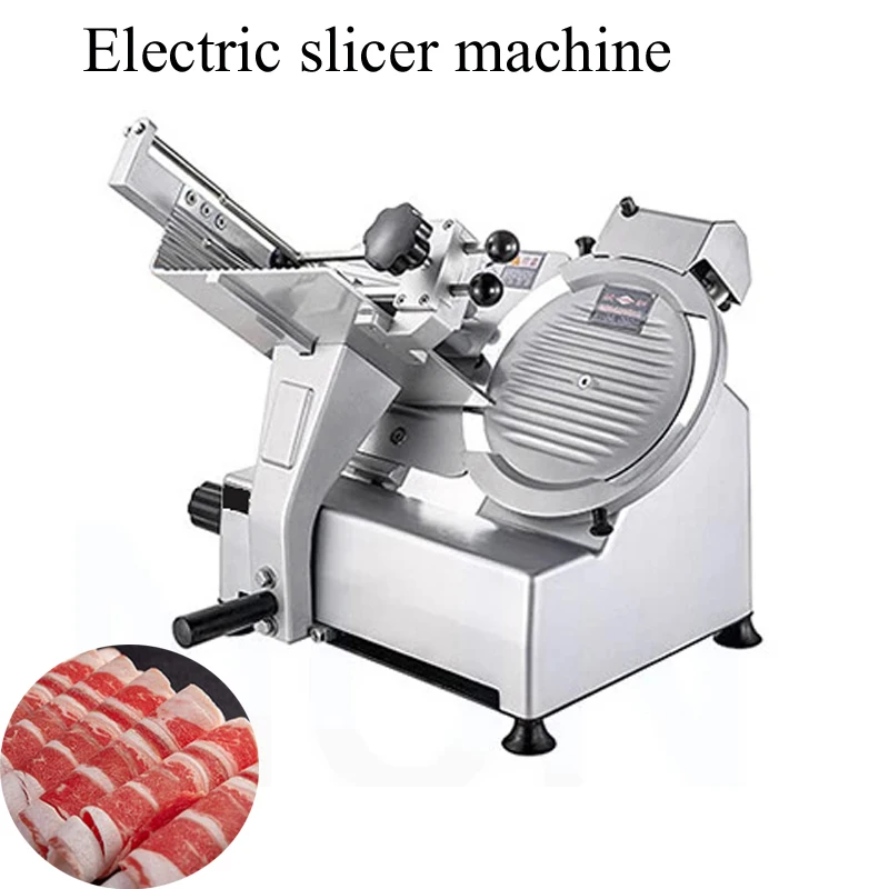 

Multi-functional Meat Slicer Cutting Machine Stainless Steel Electric Slicer Vegetable Pork and Mutton Bone Saw Meat Cutter