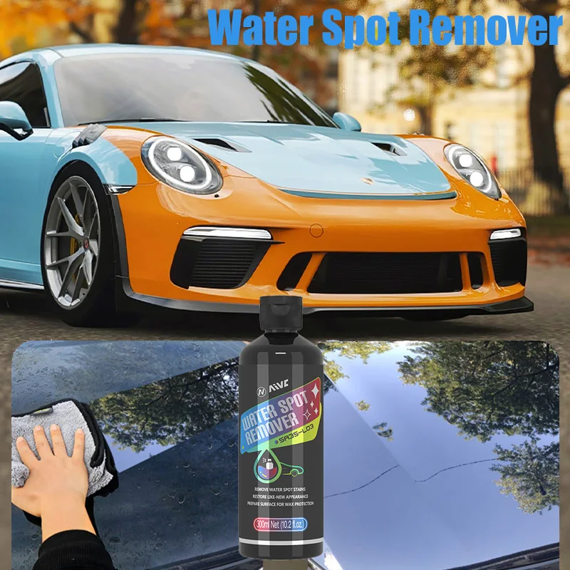 Car Water Spot Remover Aivc Paint Decontamination Paste Slight Scratch Swirl Marks Stain Removal Cleaner Car Paint Care Cleaning