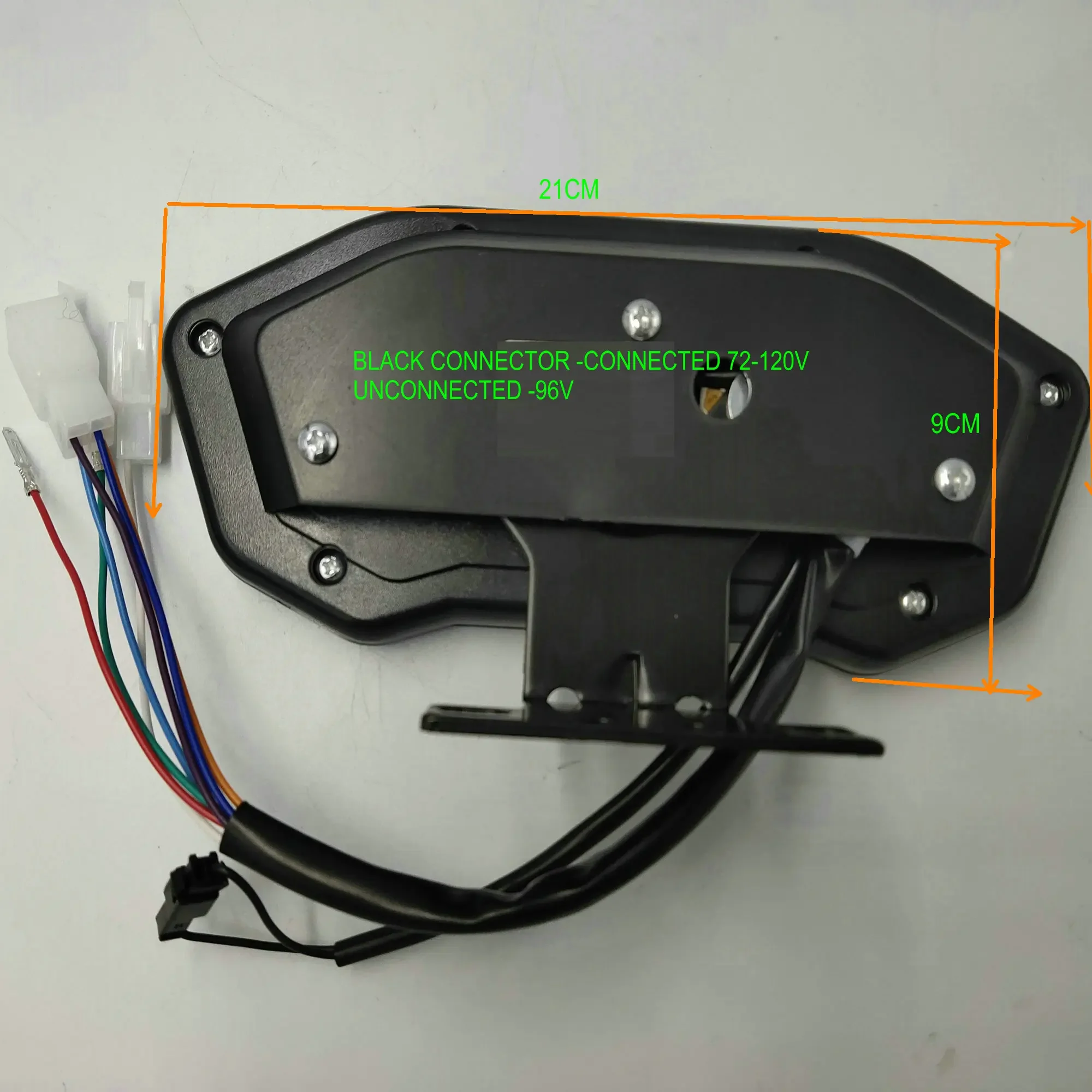 Diy Part LCD Display 72v-120v Voltage Adjustable Km Or Mile/h Speed For Electrc Scooter Instrument Trike Motorbike Atv Utv Buggy