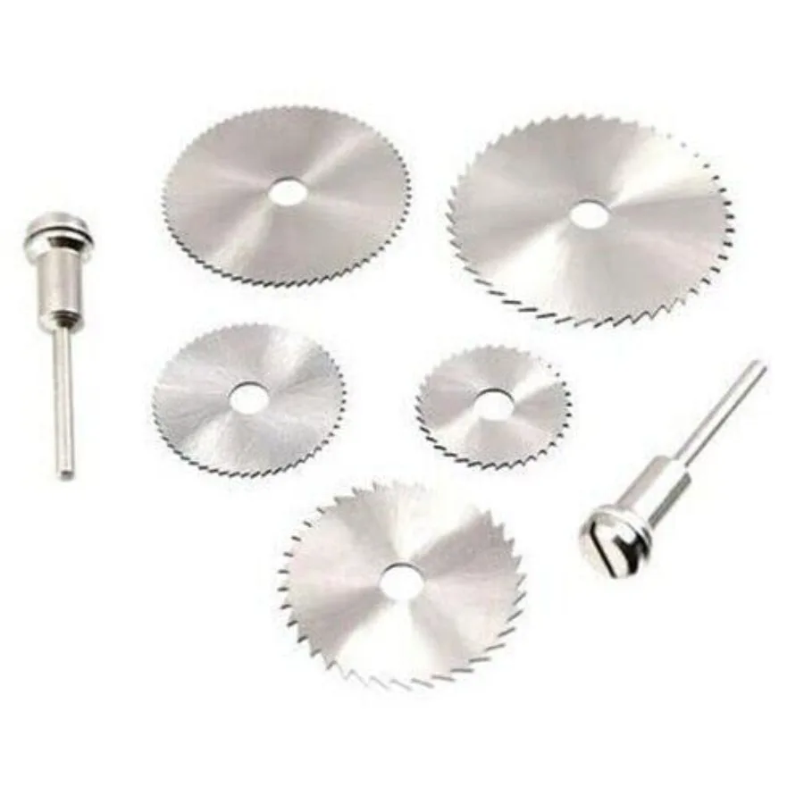 

Mini Metal Wood Saw Blade Cut-Off Cutting Wheel Disc for Dremel Power Tool Stainless Steel Silver High Precision and Durable